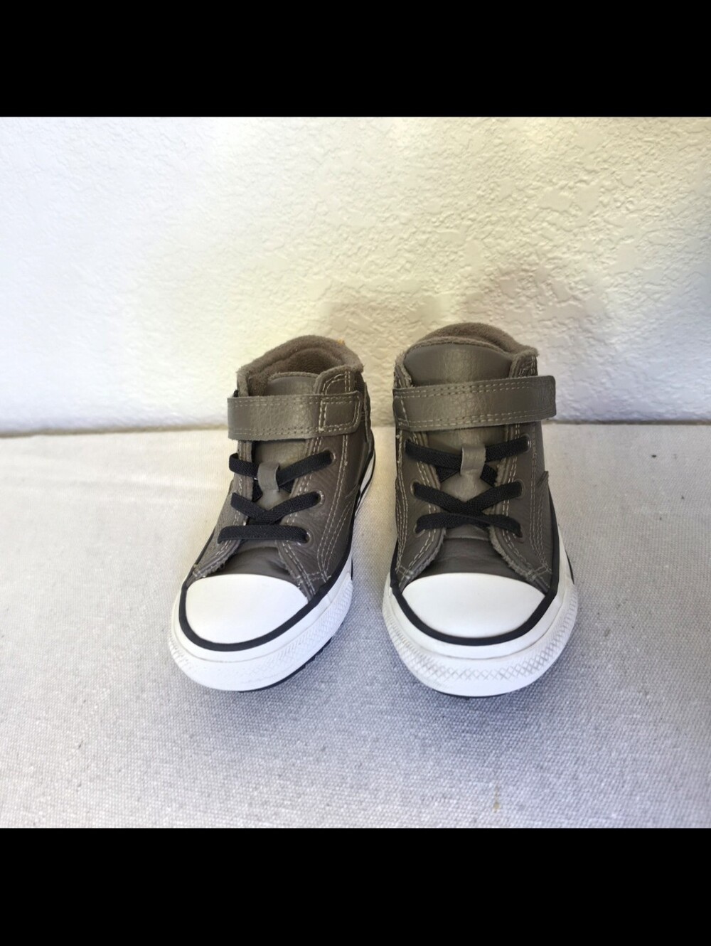 Converse Chuck Taylor All Star Malden Street Sneaker Boot Grey Toddler Size 9
